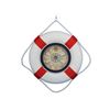 Image 1 : Nautical Classic White Decorative Life Ring Clock with
