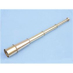 Solid Brass Admiral's Nautical Telescope 27" w/ Rosewoo