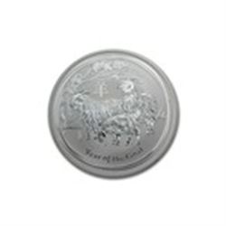 2015 Australia 1 oz Silver Lunar Goat BU