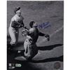 Image 1 : YOGI BERRA AUTOGRAPHED "HOF 1972" MASK FLIP 8X10 PHOTO