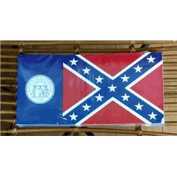 CONFEDERATE GEORGIA BUMPER STICKER