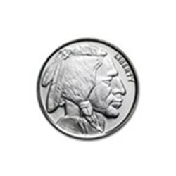 1/4 oz Silver Round - Buffalo