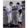 Image 1 : STAN MUSIAL & YOGI BERRA DUAL-SIGNED 8X10 PHOTO WITH BO