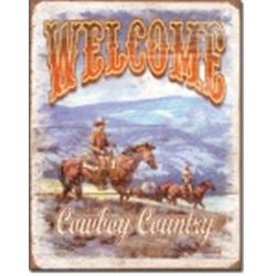 Say Hello METAL SIGN