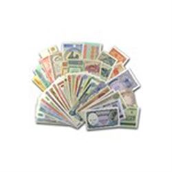 100 Piece World Bank Note Assortment Uncirculated