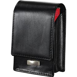 Visol Declan Black Leather Regular Cigarette Pack Holde