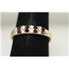 Image 2 : CLEAR & PURPLE CZ SILVER RING