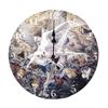 Image 1 : Butterfly Round Wall Clock