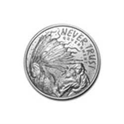 2015 1 oz Silver Round - Never Trust Government