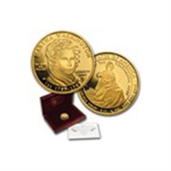 2007-W 1/2 oz Proof Gold Martha Washington (w/Box & COA