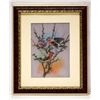 Image 1 : HAND MADE GEM STONE PANTING ( BIRDS IN THE TREE TOPS )