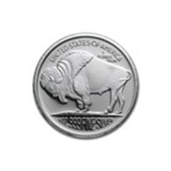 1/2 oz Silver Round - 2015 Buffalo