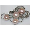 Image 2 : EXCLUSIVE LAVENDER PEARL CZ BROOCH AUTHENTIC PHILIPPINE