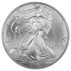 2003 1 oz Silver American Eagle BU