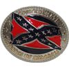 Image 1 : CONFEDERATE FLAG BELT BUCKLE