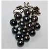 Image 1 : GRAPES BLACK PEARL BROOCH AUTHENTIC PHILIPPINE PEARL ME