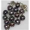 Image 2 : GRAPES BLACK PEARL BROOCH AUTHENTIC PHILIPPINE PEARL ME