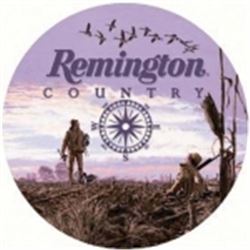 REMINGTON ROUND METAL SIGN