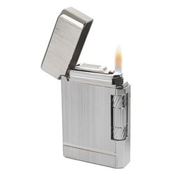 Visol Sultan Silver Flint Lighter