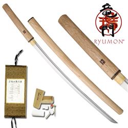 41.25" RYUMON CARBON STEEL BLADE HAND FORGED SAMURAI SW