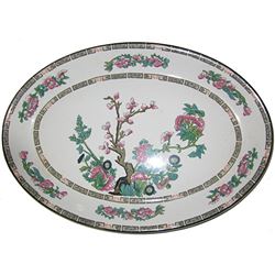 Vintage China Royal Vitreous Platter Indian