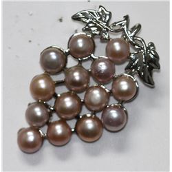 LAVANDER PEARL BROACH