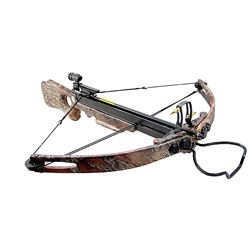 150LBS CAMOUFLAGED HUNTING CROSSBOW COMESW/ 2 17" ARROW