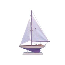 Hand Made Pacific Sailer Lavendar 17"