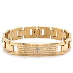 Men's 18 Kt Gold Plated Bracelet