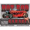 Image 1 : HOT ROD GARAGE METAL SIGN