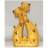 Image 1 : CHINESE PORCELAIN HOME DECOR CAT FIGURINES
