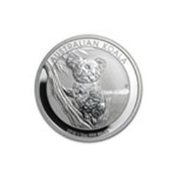 2015 Australia 1/2 oz Silver Koala BU