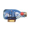 Image 1 : Hand Made Santa Maria Ship in a Glass Bottle 5"