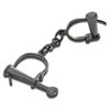 Image 1 : REPLICA 1800S IRON LINKED HANDCUFFS