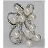 Image 2 : WHITE PEARL AND CZ BROOCH