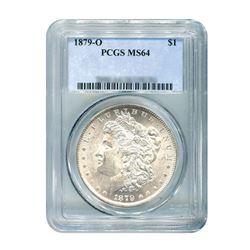 1879-O $1 Morgan Silver Dollar - PCGS MS64
