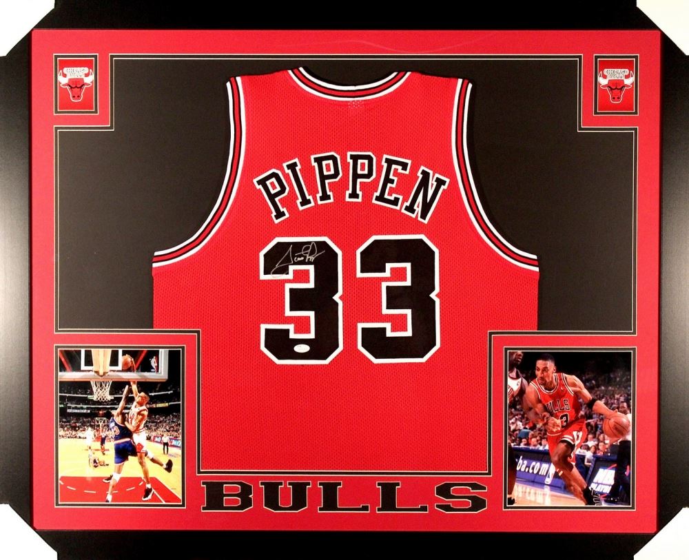 scottie pippen jersey signed