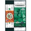 Image 1 : Lot of (2) Unused Boston Celtics Tickets with Last Game at the Boston Garden Ticket & Cedric Maxwell