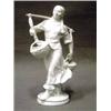 Image 1 : EUROPEAN CERAMIC 1, FIGURIN, MEISSEN, WEISS, ASIATISK KVINNA MED FRUKTKORGAR I FANTASTISK POSÉ, H…