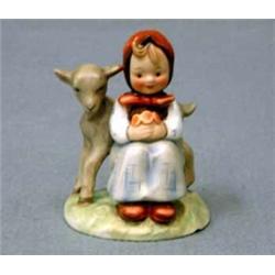 EUROPEAN CERAMIC 2, FIGURIN, SITTANDE FLICKA MED KILLING, HUMMEL, TYSKLAND, H11…