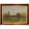PAINTINGS & SCULPTURES, HARALD GRENNARD 1919-, OLJEMÅLNING, ÄLGAR I SKOGSLANDSKAP, 50X73, SIGN.…