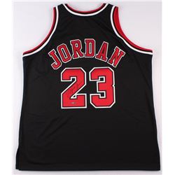 Michael Jordan Signed Mitchell & Ness Authentic Bulls Jersey (UDA COA)
