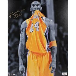 Kobe Bryant Signed Lakers 24x30 LE Giclee on Canvas (Panini COA)