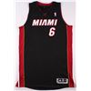 Image 3 : LeBron James Signed Miami Heat Authentic Adidas Away Jersey Inscribed "2x NBA Champs" (UDA COA)