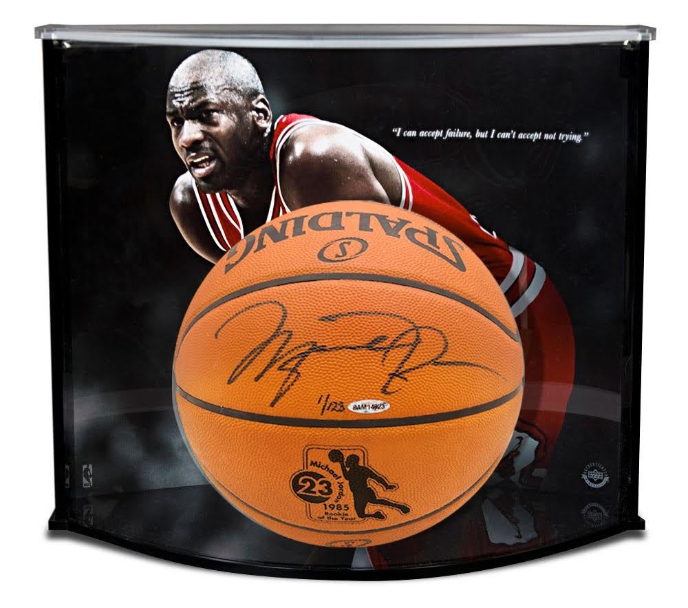 michael jordan signature basketball