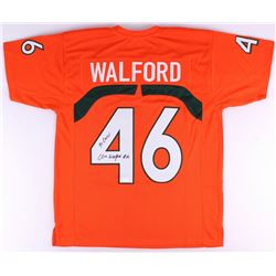 Clive Walford Signed Miami Jersey Inscribed "Go Canes" (JSA Hologram)