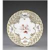 Image 1 : A Derby shaped circular plate, - A Derby shaped circular plate, attributed to Richard Askew, pai...