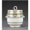 Image 1 : A good Derby ice pail, cover and liner, - A good Derby ice pail, cover and liner, pattern 53, of...