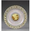 Image 1 : A good Derby shaped circular plate, - A good Derby shaped circular plate, pattern 111, attribute...