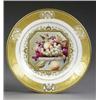 Image 1 : A Derby dessert plate, - A Derby dessert plate, from the same service, attributed to Thomas Stee...